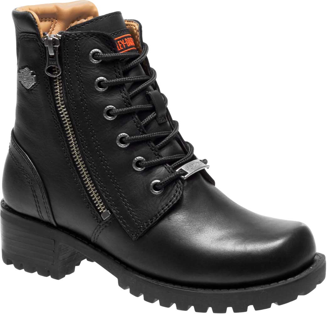 Harley Davidson Mujer - Botas Asher d84250 - Negro Harley Davidson Mujer - - Botas Asher d84250 - Mujer Negro 07ef75