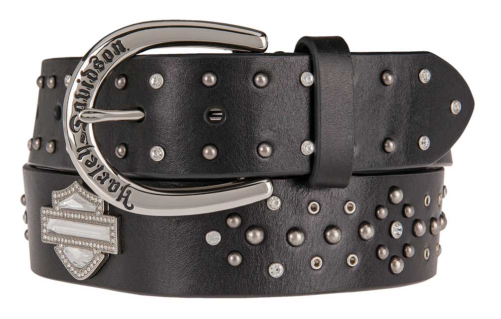 HarleyDavidson Women's Constellation Studded Leather Belt HDWBT11117