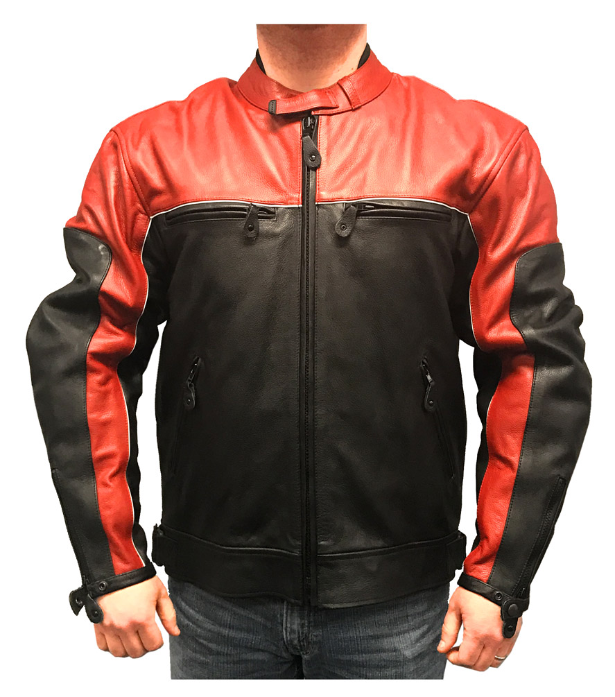 redline leather jacket