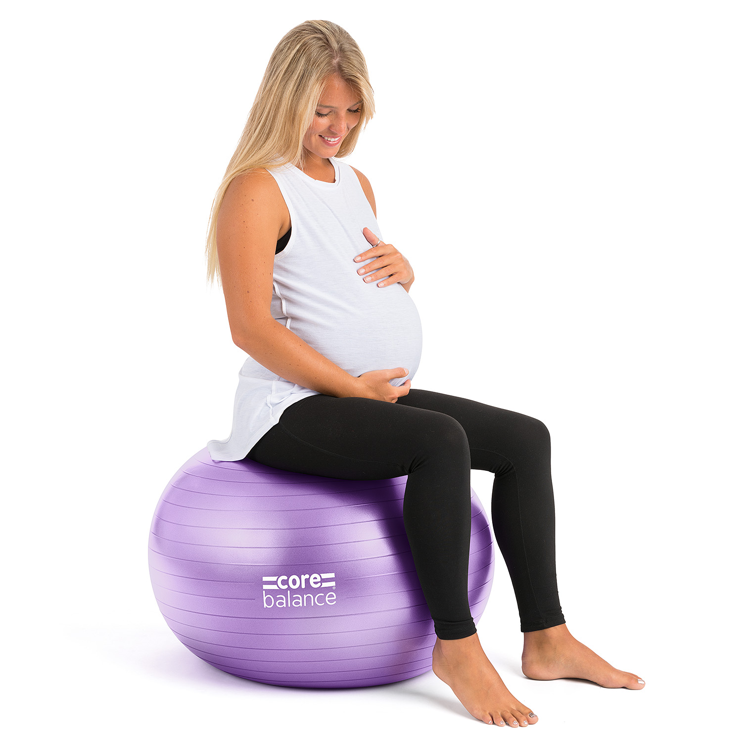 Gym Ball Exercise Fitness Yoga Pregnancy Anti Burst 55cm 65cm 75cm 85cm Pump - Picture 25 of 131