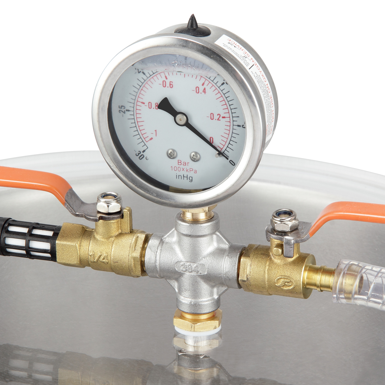 3 Gallon Vacuum Chamber + 4 CFM Deep Vane Pump Purge Degas Epoxy