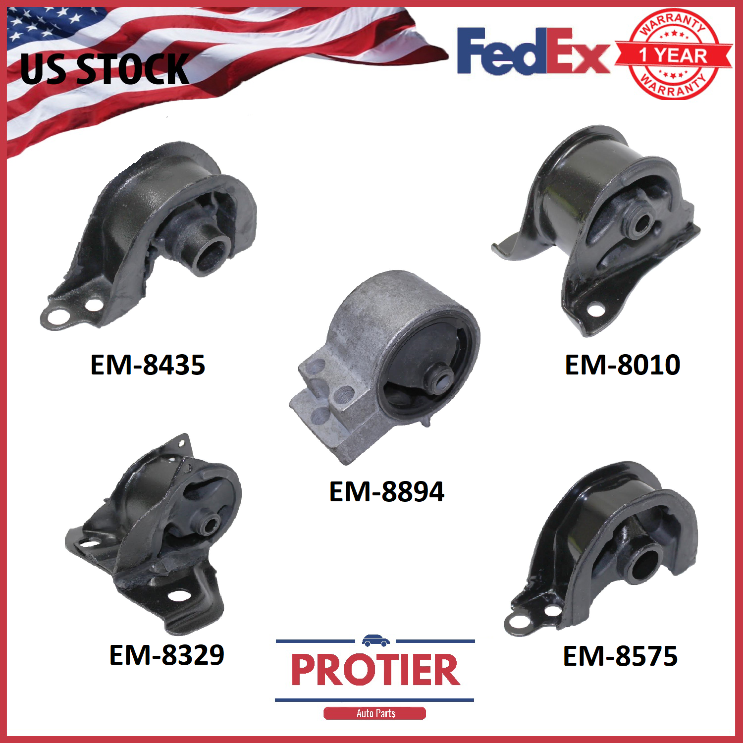 Engine Motor & Trans Mount Set for 19942001 fits Acura Integra 1.8L