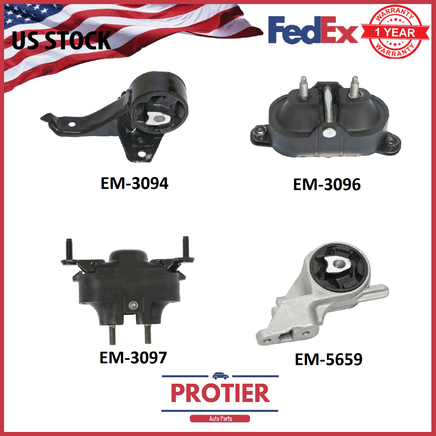 Front Motor Mount for 2004-2012 Chevy Malibu Saturn Aura A5354HY Pontiac G6