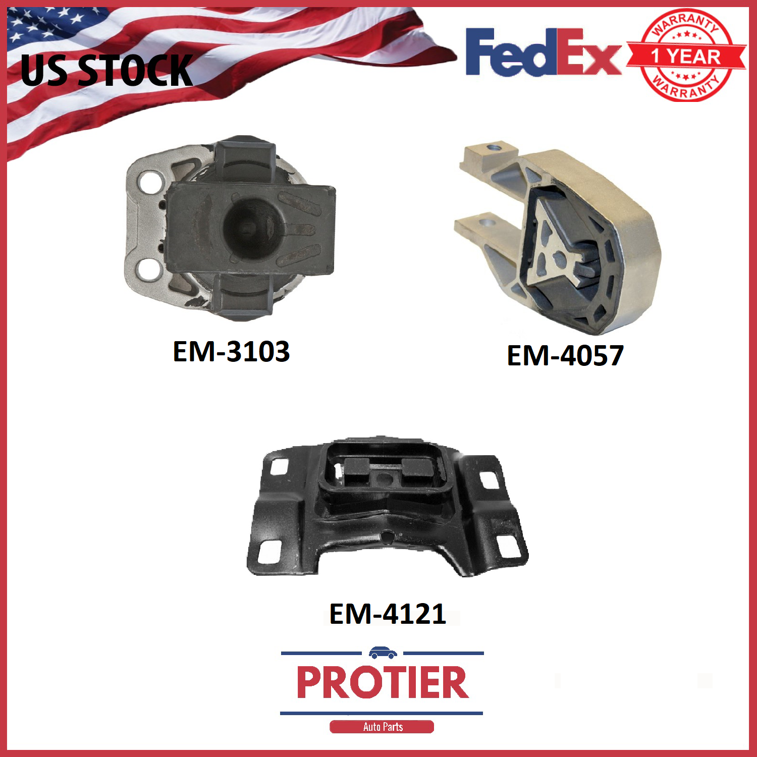 Engine & Trans Mount Set for 20122013 Ford Focus 2.0L Auto eBay