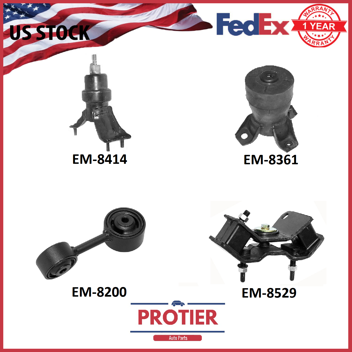 Engine /& Trans Mount Set for 1997-2001 Toyota Camry 2.2L Manual Japan