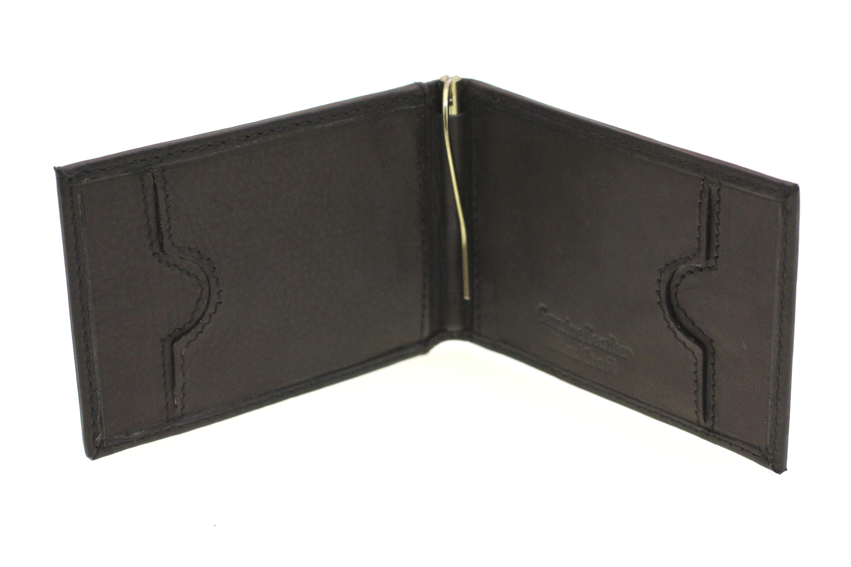 Mens Wallet With Money Clip Outside