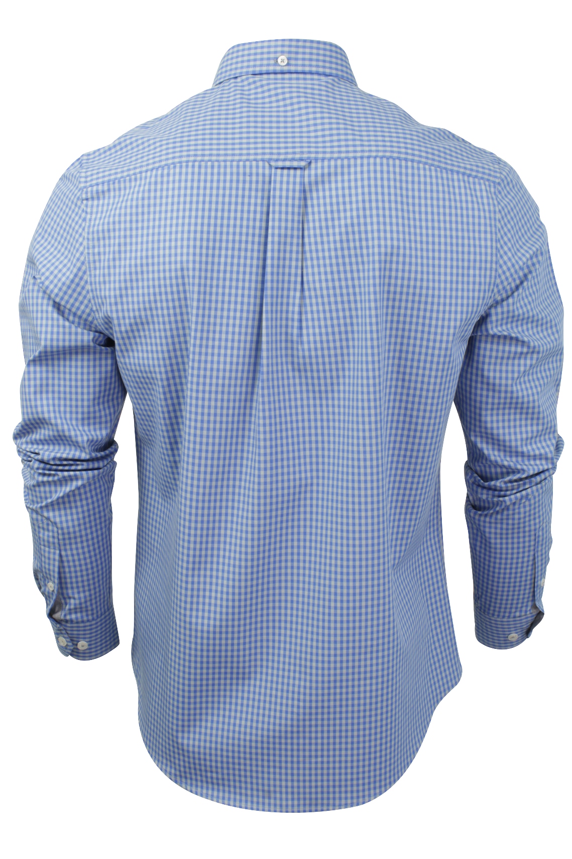 Mens Gingham Check Shirt by Ben Sherman Long Sleeved