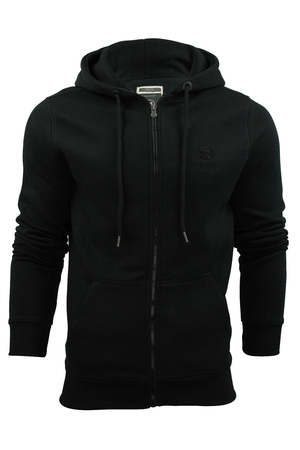 Mens Hoodie Jumper by Crosshatch 'Goby' Long Sleeved eBay