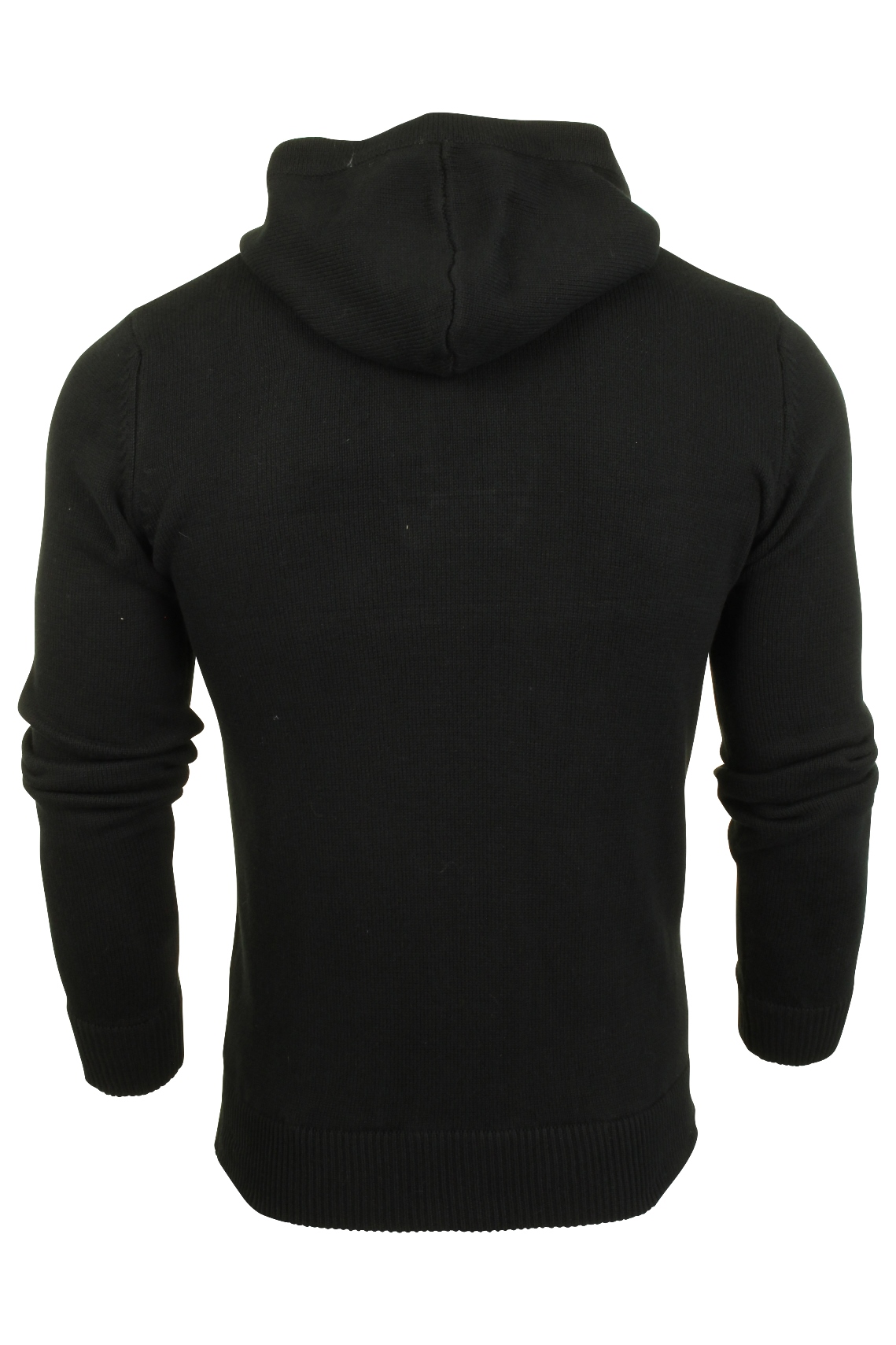 mens black hooded jumper