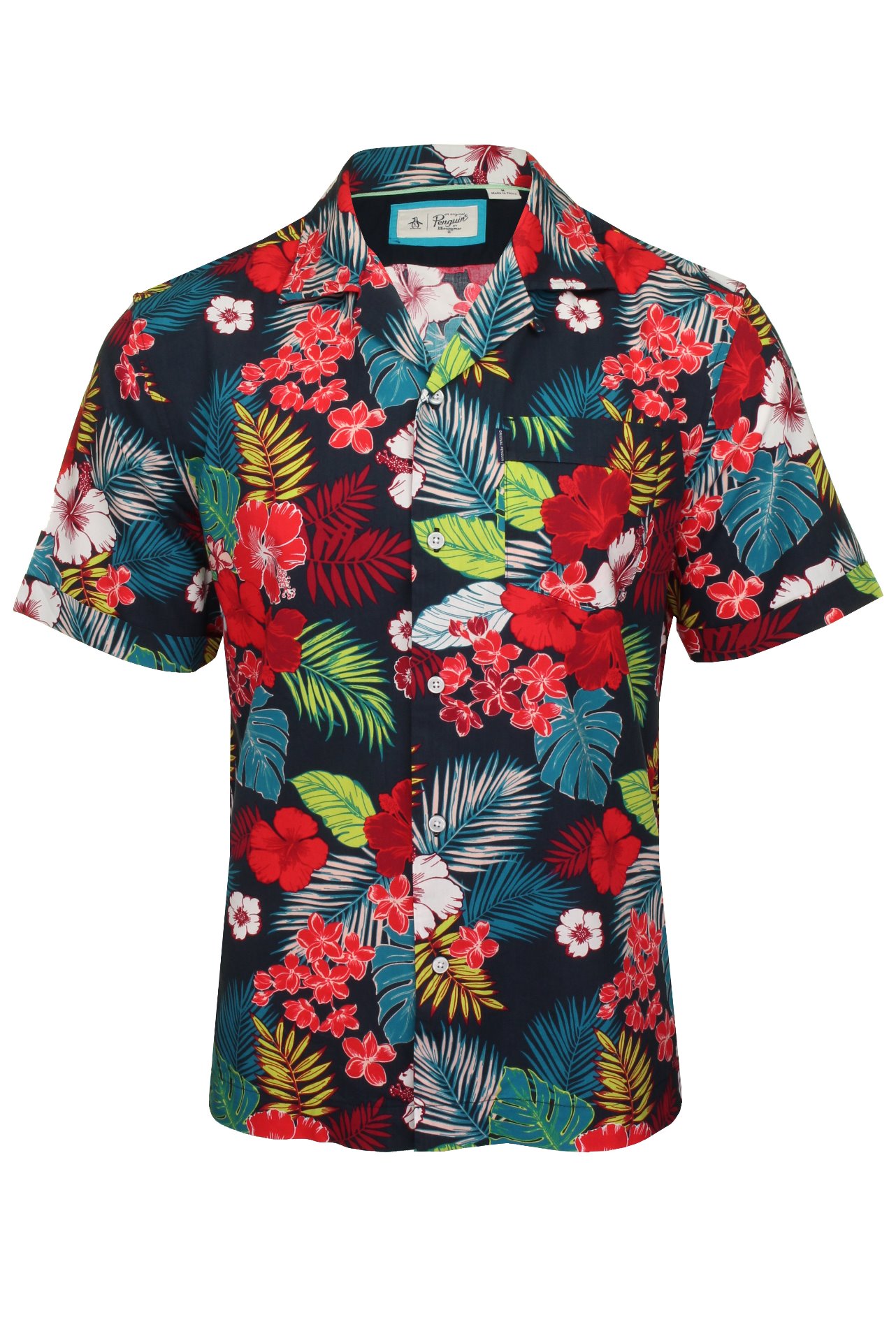 Original penguin hawaiian shirt Clearance