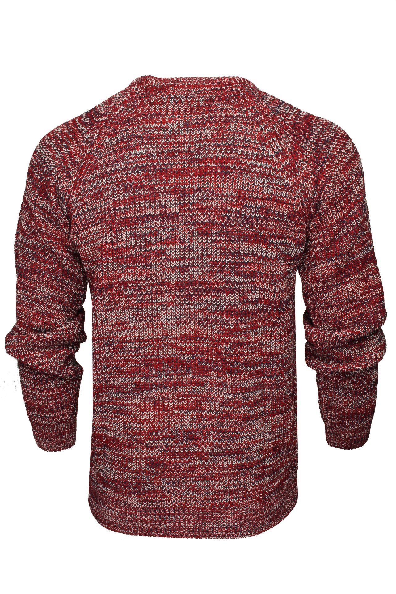 Xact Mens Jumper Fashion Chunky Fisherman Fleck Knit eBay
