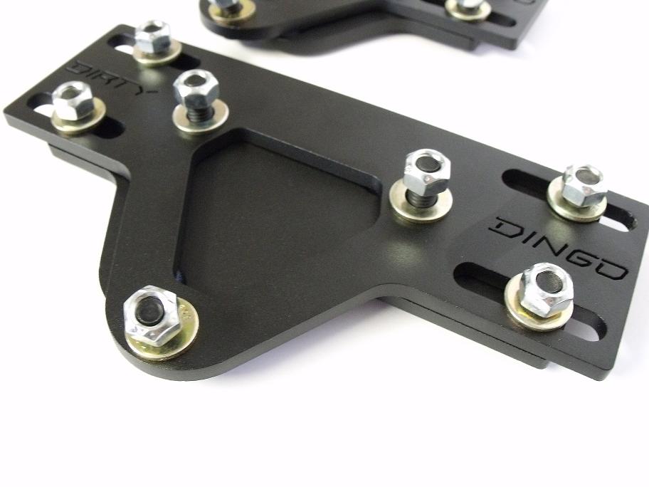 Dirty Dingo Adjustable Motor Mount Plates Chevy Small Block/Big Block 3