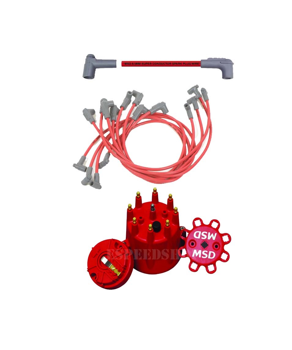 MSD Ignition Tuneup Kit 96-98 Chevy//GMC Vortec 5.0//5.7L Cap//Rotor//Coils//Wires