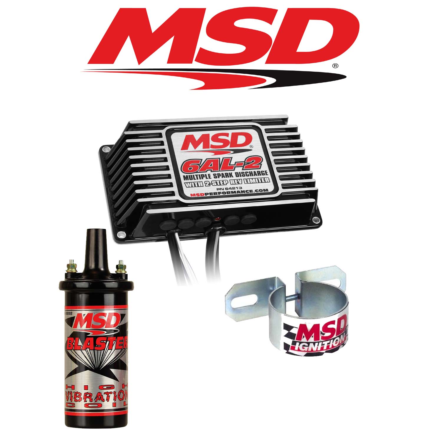 Diagram Msd 99523 Black Ignition Kit Coil U0026 Bracket