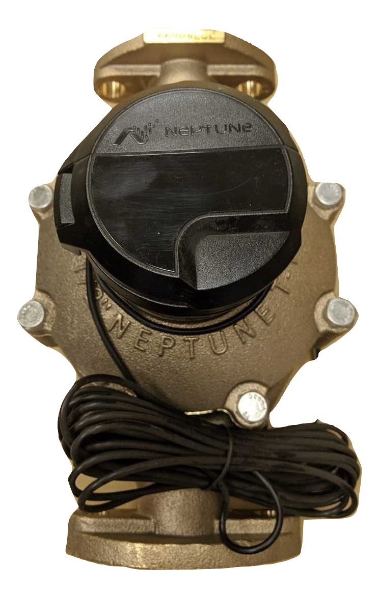 Neptune Water Meter Direct Reading ECoder Pit w/o Receptacle T10 11/