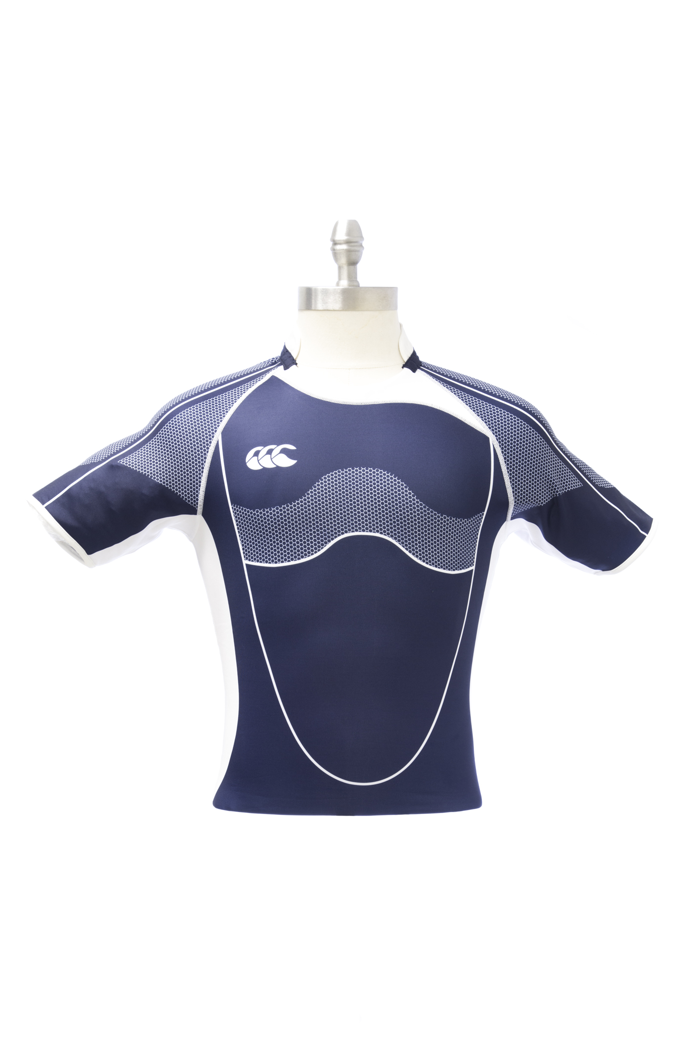 Canterbury of New Zealand White Sublimate Test Jersey Rugby Shirt B13876 $90