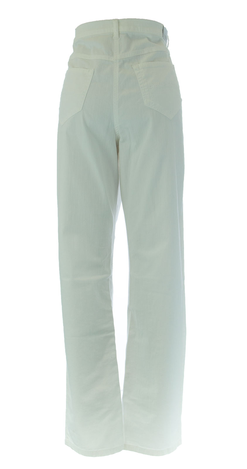 MARINA RINALDI by MaxMara Wendi White Straight Leg Jeans - Picture 2 of 4