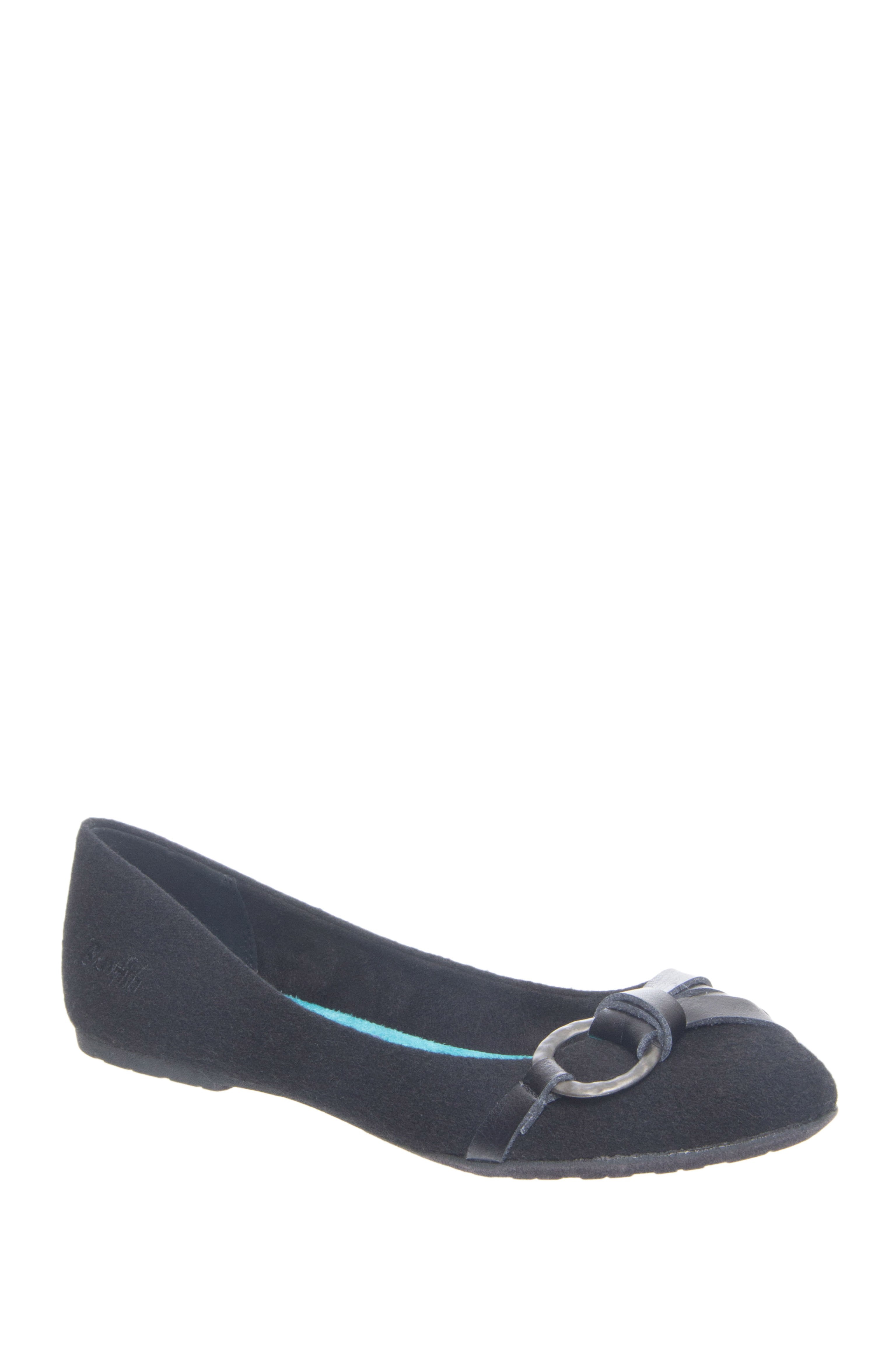 Blowfish Rufio Almond Toe Flats - Black