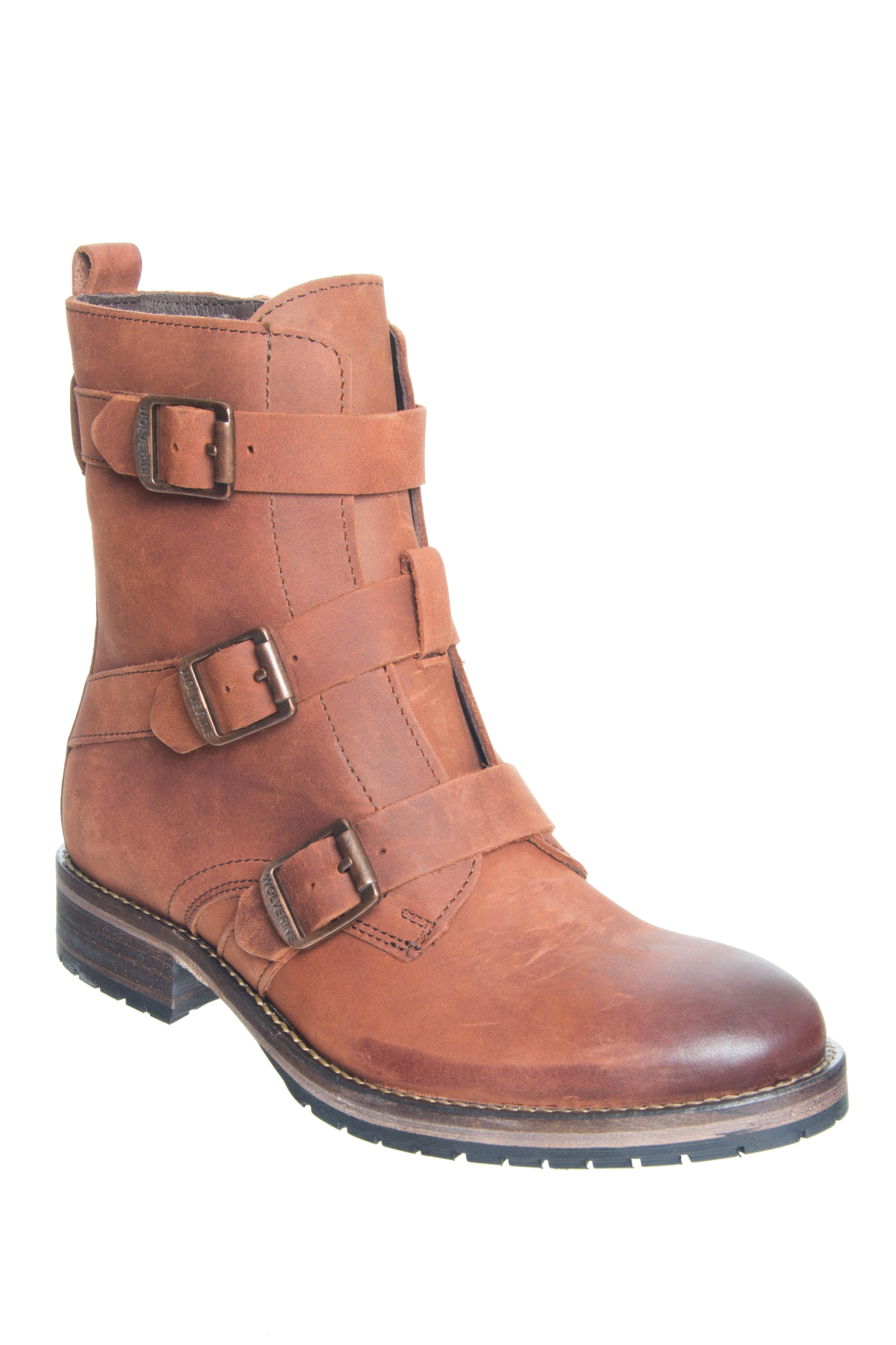 Wolverine 1883 Lizzie 6 inch Buckle Boots - Brown