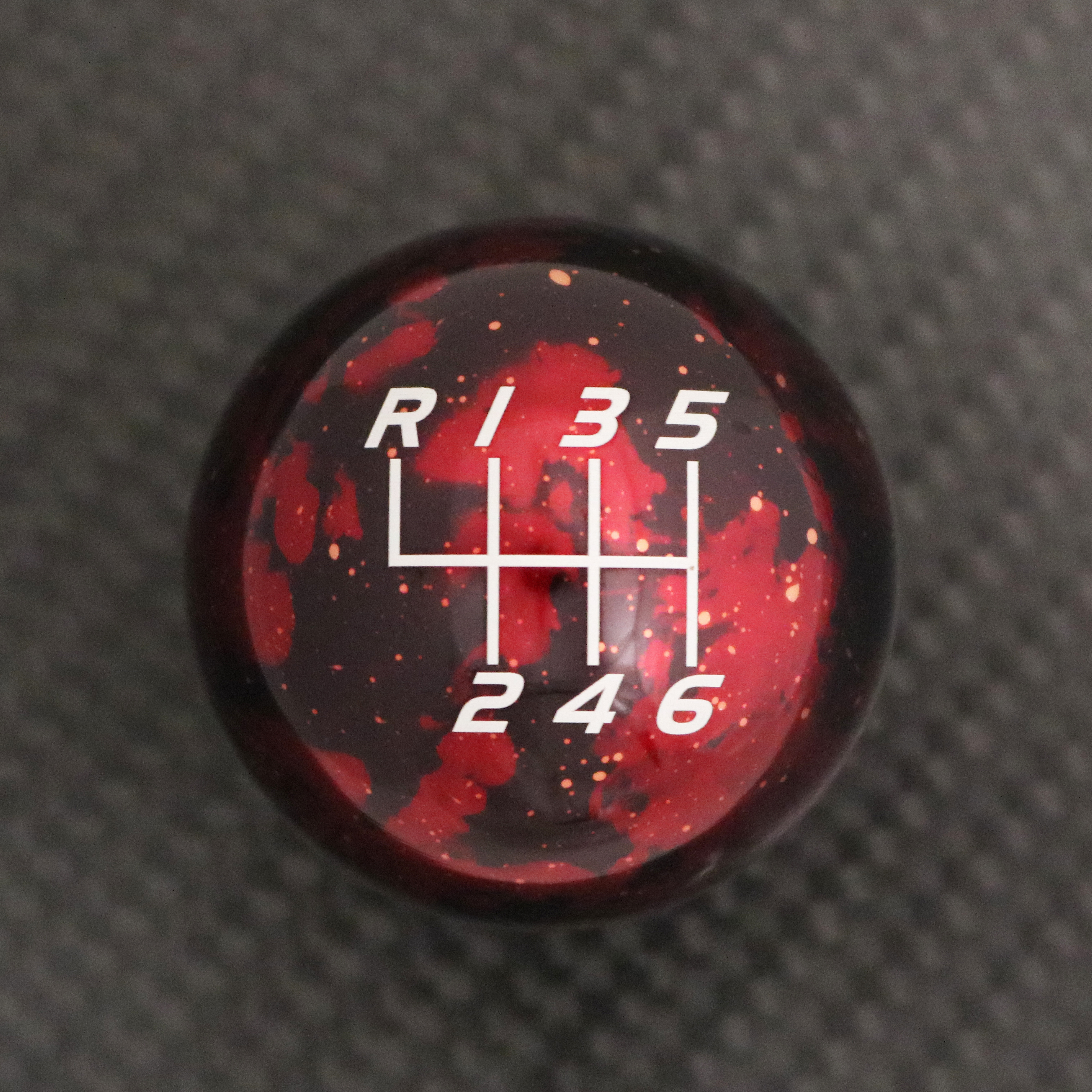 Billetworkz Cosmic Space Shift Knob Compatible with 6 Speed Ford Mustang GT - Picture 8 of 9