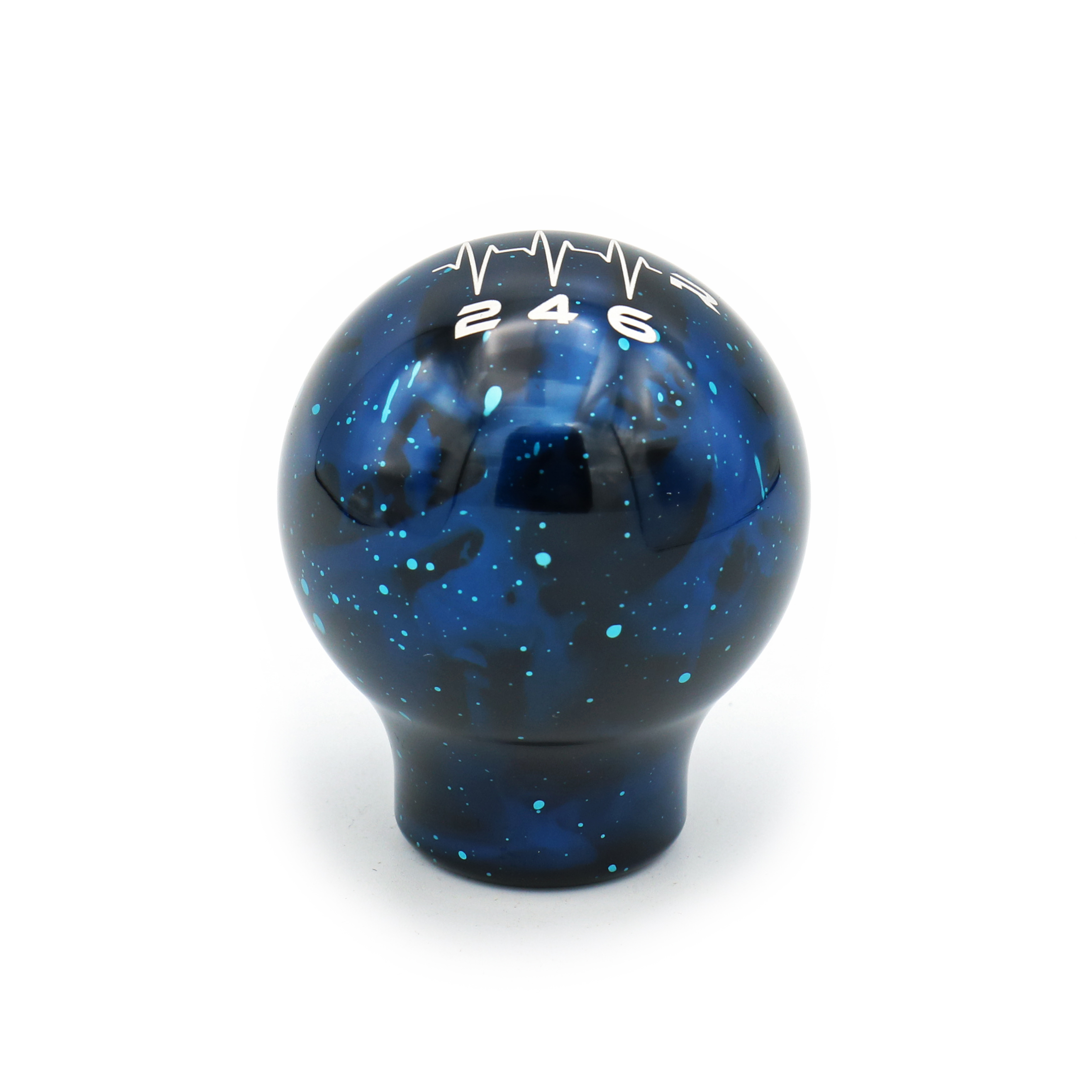 Billetworkz Cosmic Space Heartbeat Shift Knob Compatible with Honda Civic - Picture 4 of 6
