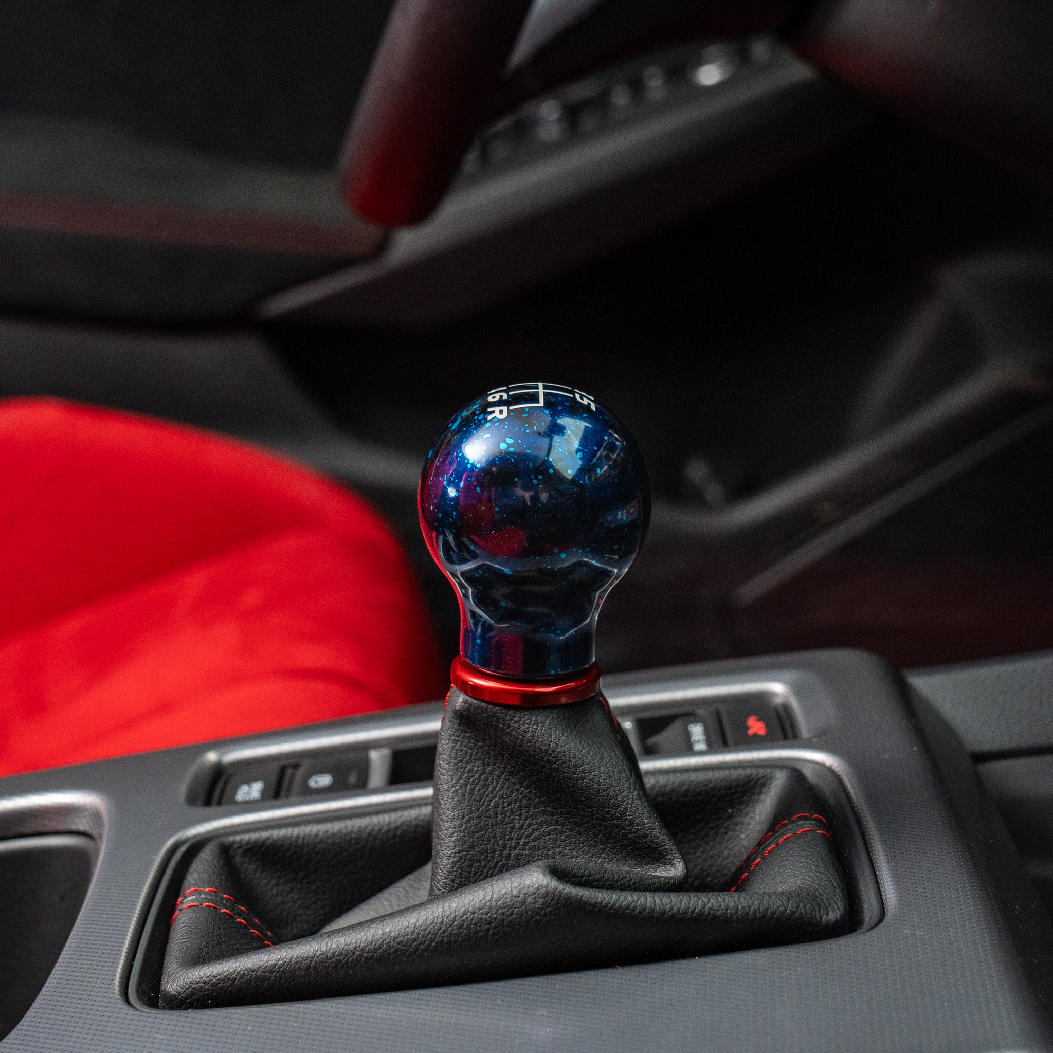 Billetworkz Cosmic Space Shift Knob Compatible with Honda Civic Si/Type R - Picture 3 of 13