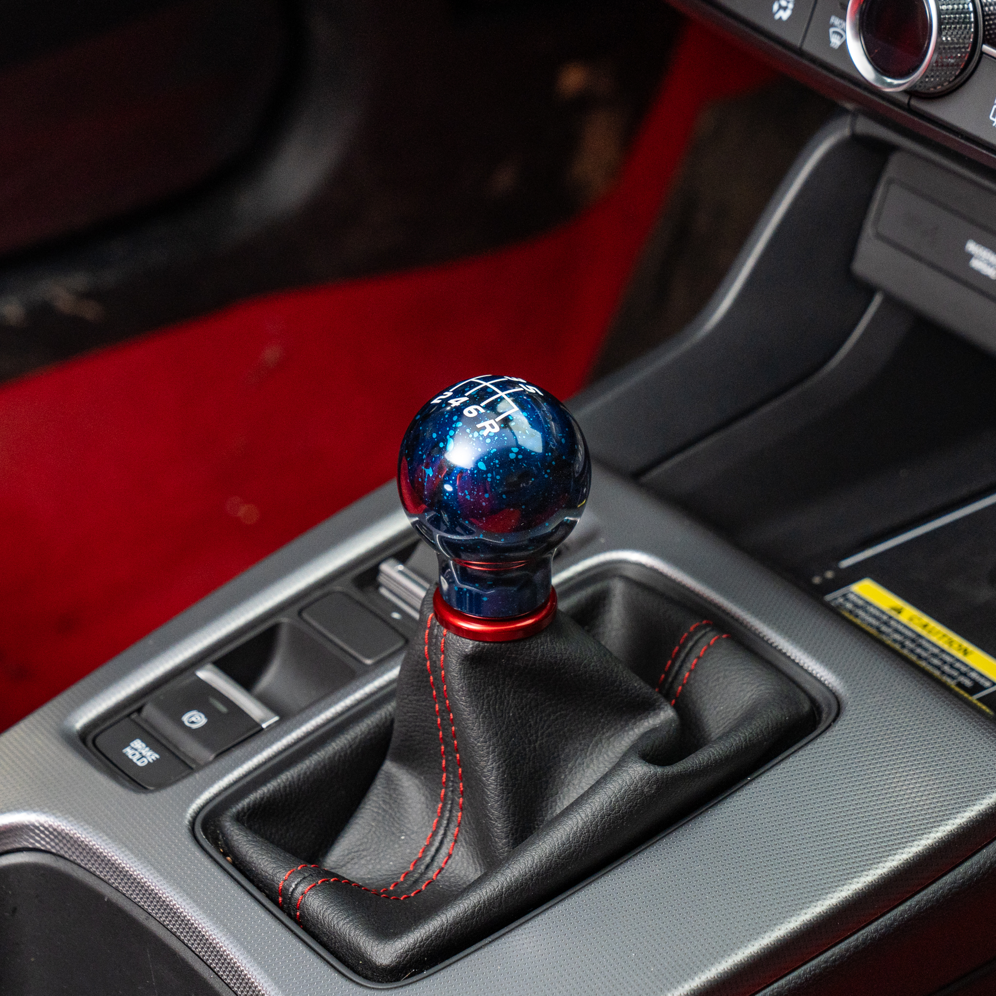 Billetworkz Cosmic Space Shift Knob Compatible with Honda Civic Si/Type R - Picture 4 of 13