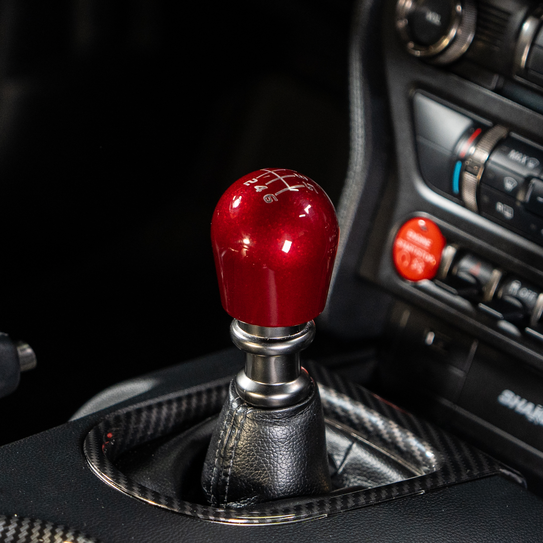 Billetworkz Weighted Shift Knob Compatible with 6 Speed Ford Mustang GT 2015-25 - Picture 9 of 31
