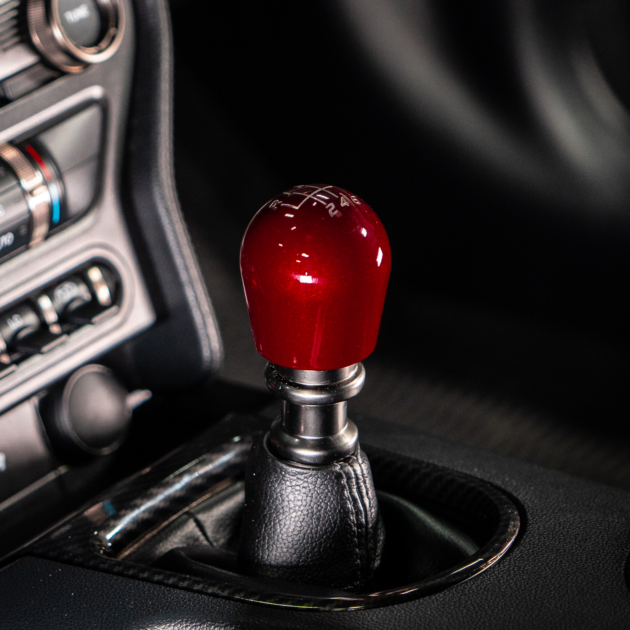 Billetworkz Weighted Shift Knob Compatible with 6 Speed Ford Mustang GT 2015-25 - Picture 10 of 31