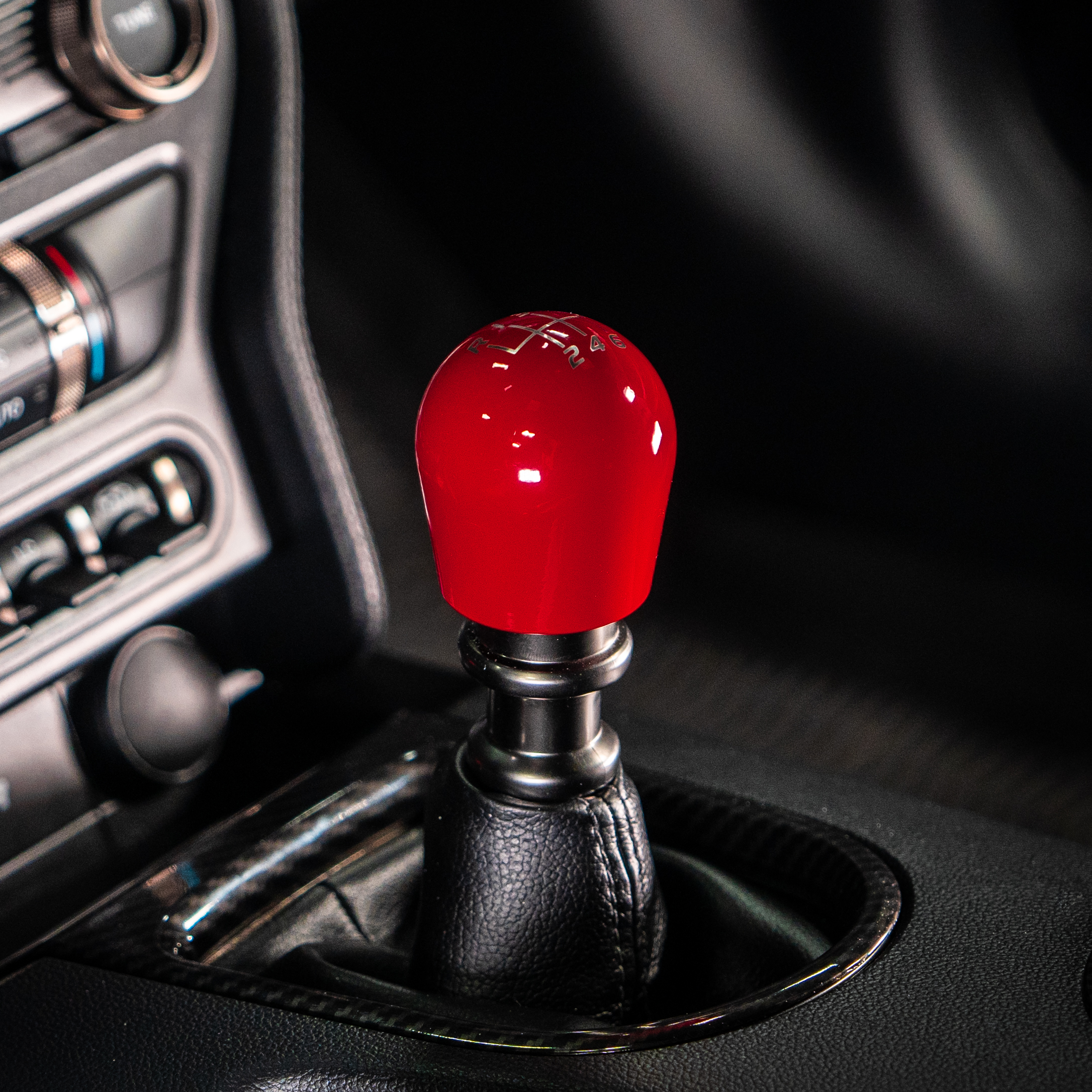 Billetworkz Weighted Shift Knob Compatible with 6 Speed Ford Mustang GT 2015-25 - Picture 20 of 31