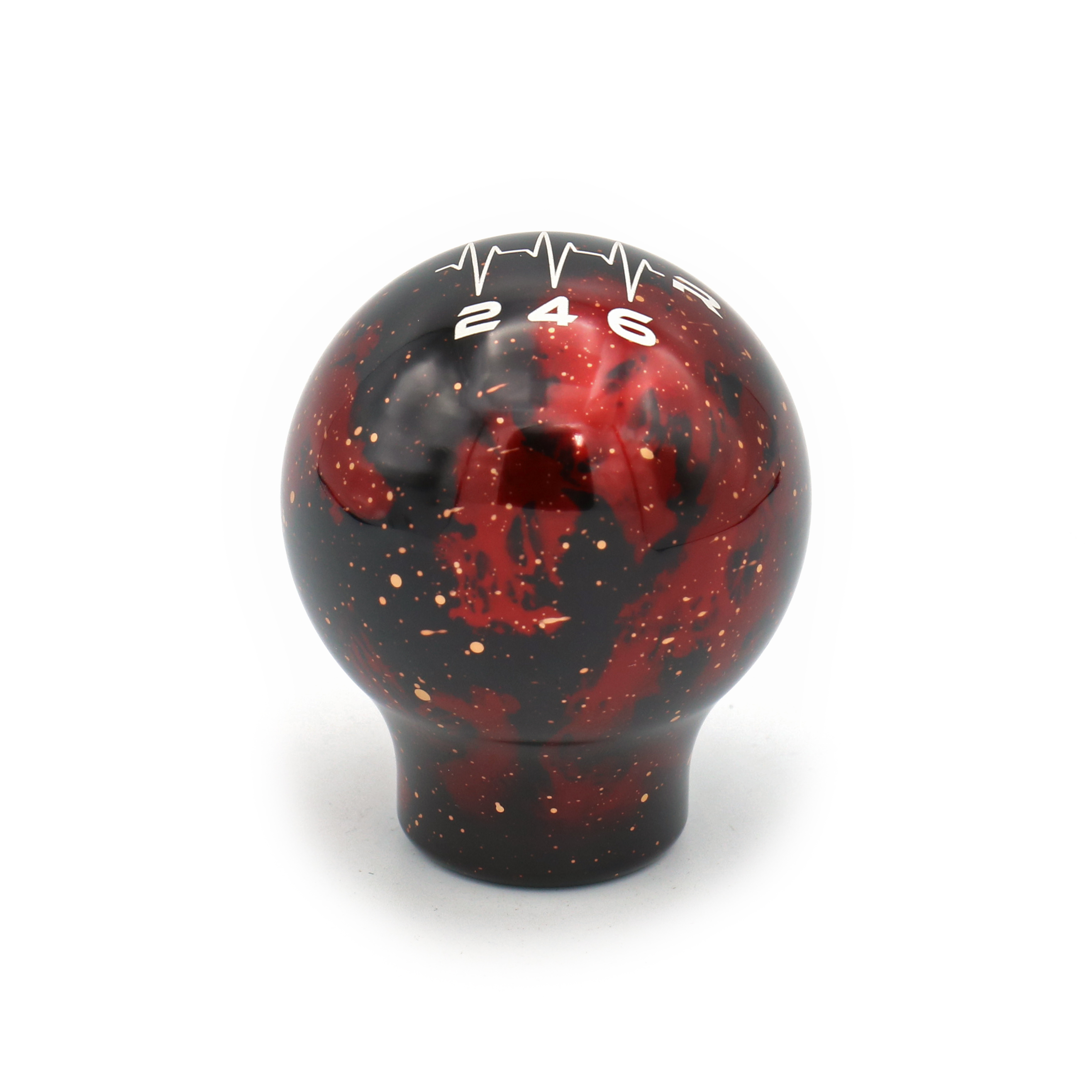 Billetworkz Cosmic Space Heartbeat Shift Knob Compatible with Honda Civic - Picture 6 of 6