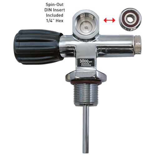 XS Scuba Thermo Modular Valve PRO 3000 PSI