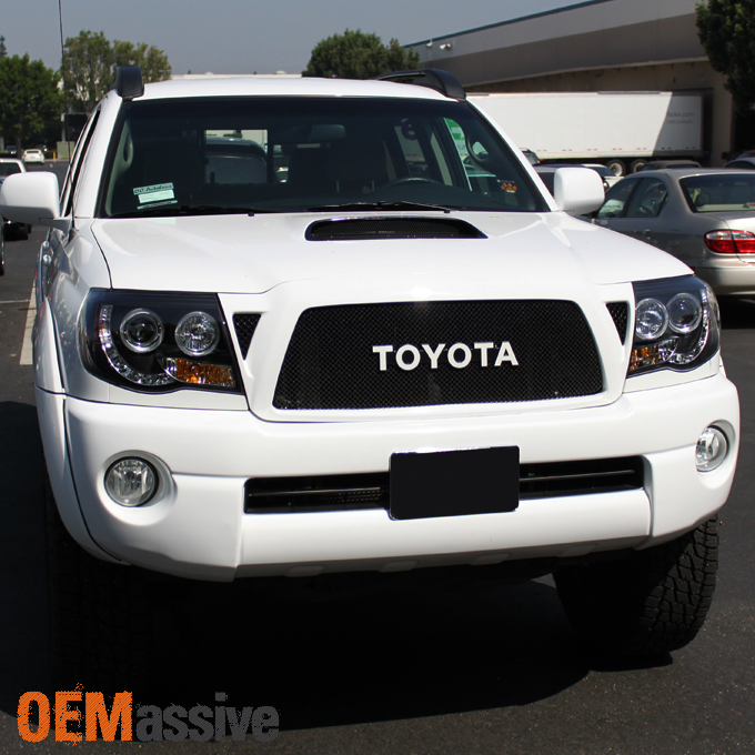 Fits 2005-2011 Toyota Tacoma Black Halo Projector LED ...