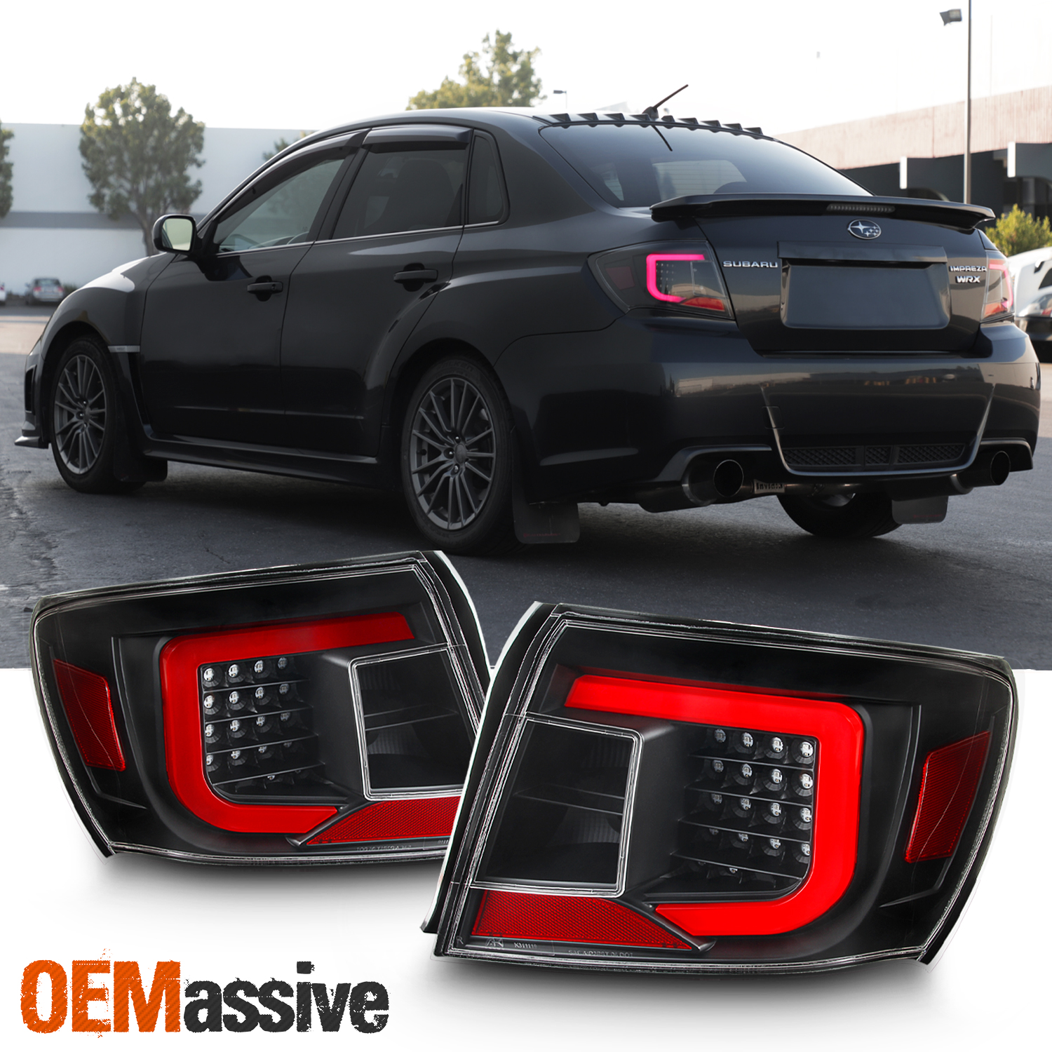 マイスタイル For 2008 2009 2010 2011 Subaru Impreza/WRX Sedan LED Bar