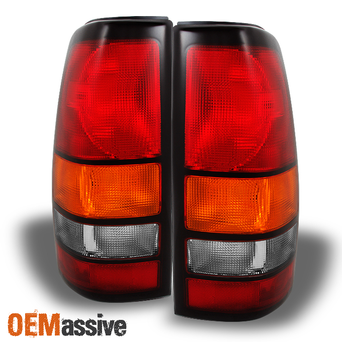 Fit 20042007 GMC Sierra Pickup Tail Lights Replacement 2005 2006 eBay