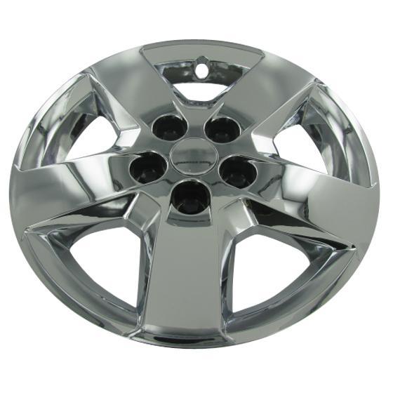 Chrome Hubcap Wheel Cover Set For 2006-2011 Chevy HHR - 16 Inch Flat Spoke, Set Of 4