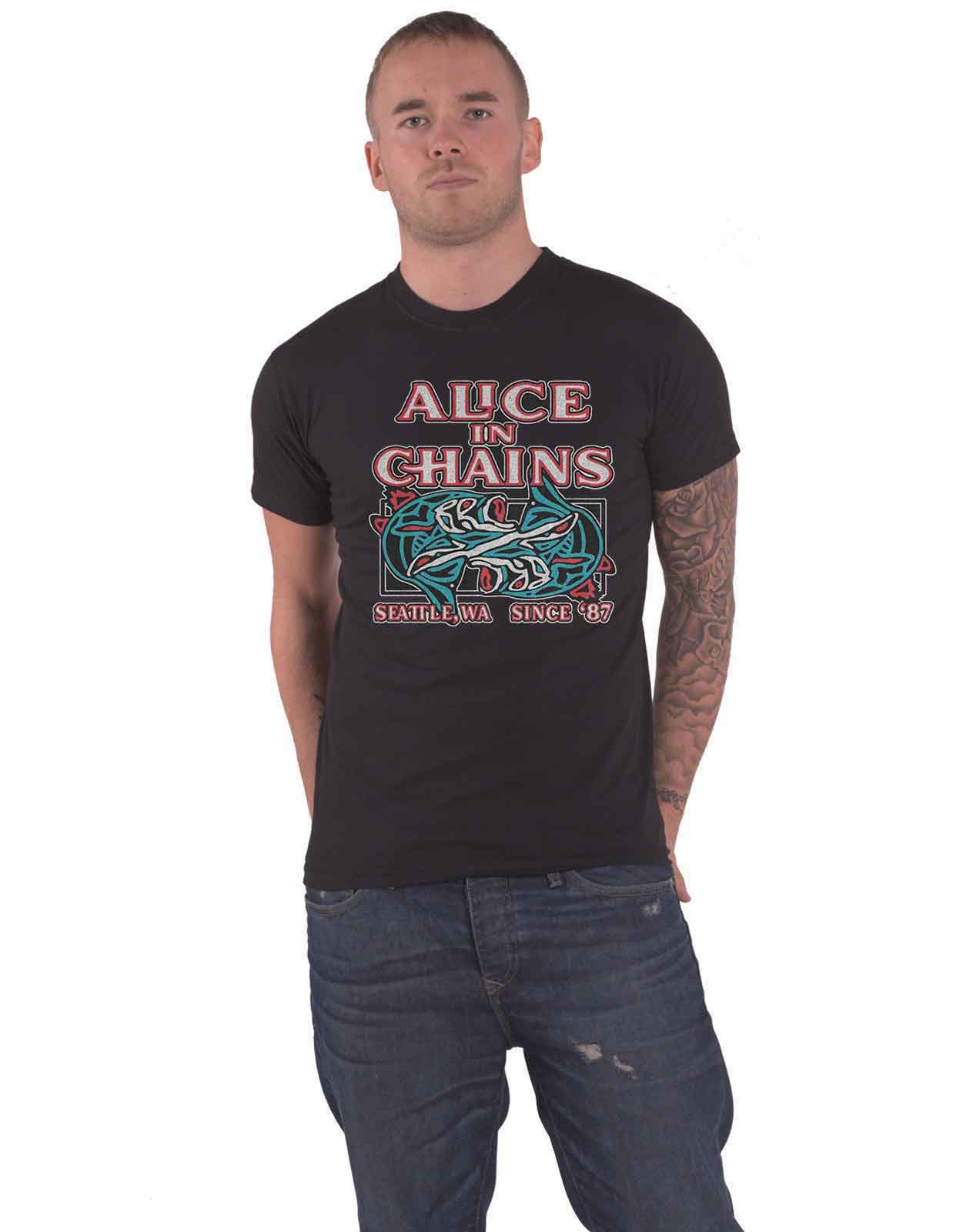 Official Alice In Chains T Shirt Jar Of Flies Dirt Band Logo new Unisex - Picture 54 of 57