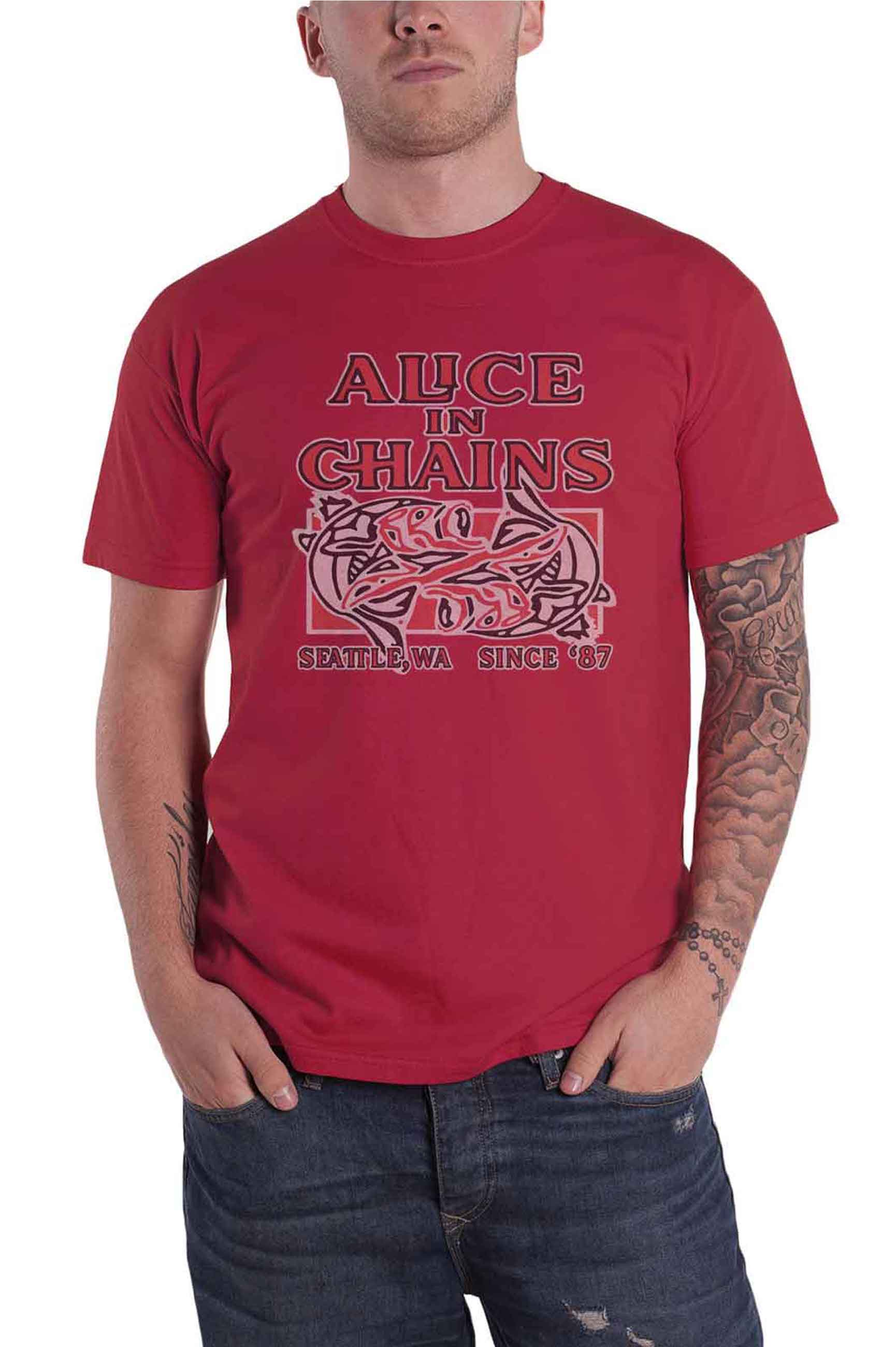 Official Alice In Chains T Shirt Jar Of Flies Dirt Band Logo new Unisex - Picture 26 of 57