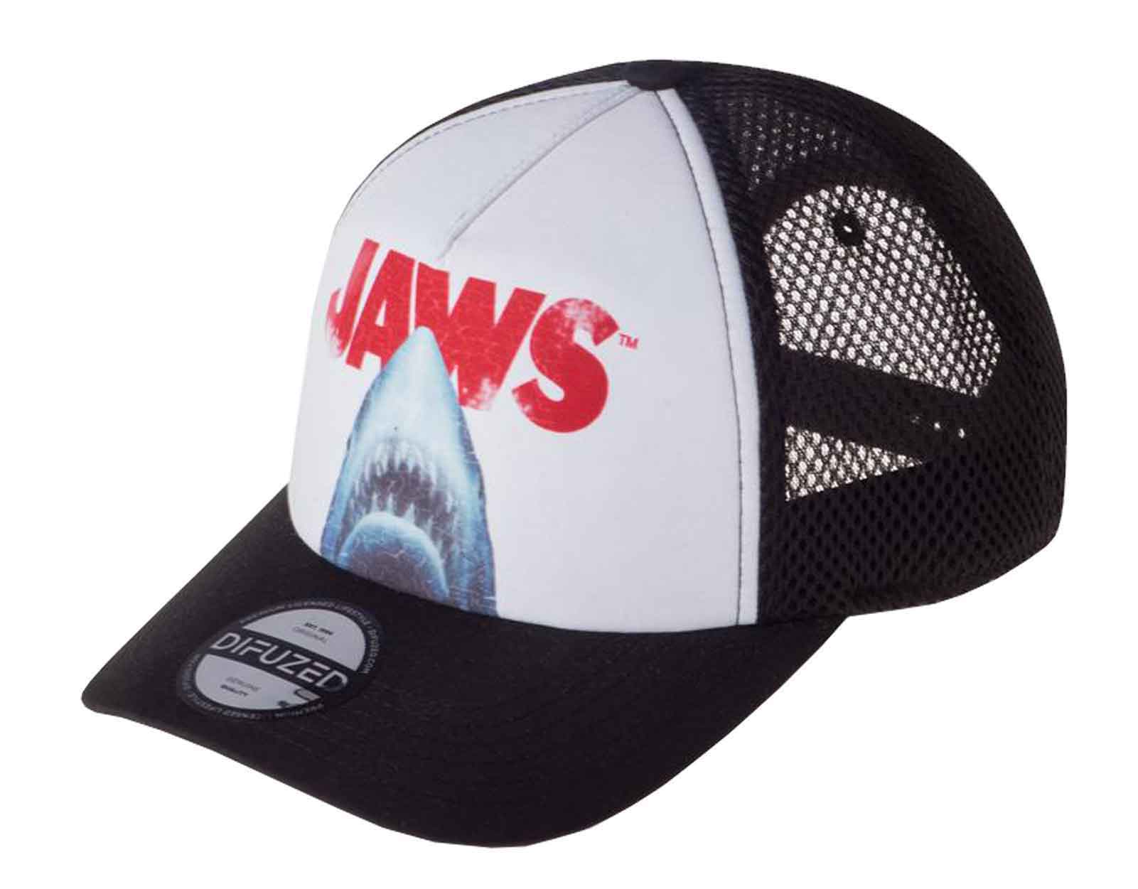 Jaws Baseball Cap Classic Movie Logo new Official Unisex Strapback