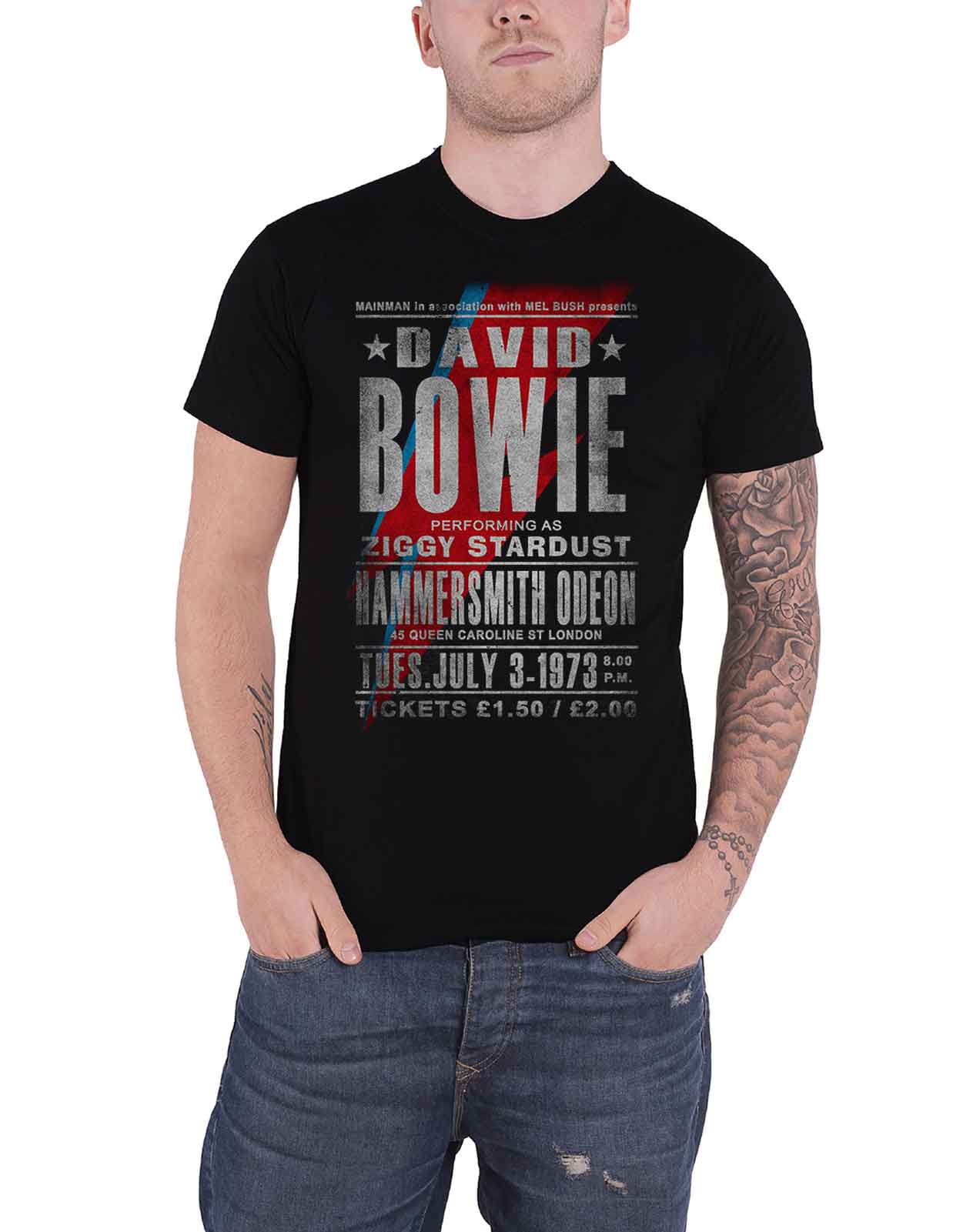Camiseta Oficial David Bowie Blackstar - Estampado Digital - ¡Algodón Suave Y Regalo Perfecto!