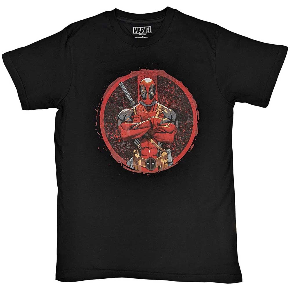 Offizielles Deadpool T Shirt Kostüm Marvel Film Superheld Wade Wilson neue Herren - Bild 6 von 38