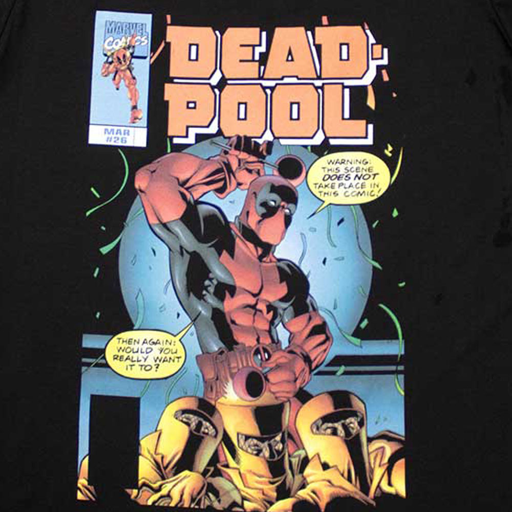 Offizielles Deadpool T Shirt Kostüm Marvel Film Superheld Wade Wilson neue Herren - Bild 10 von 38
