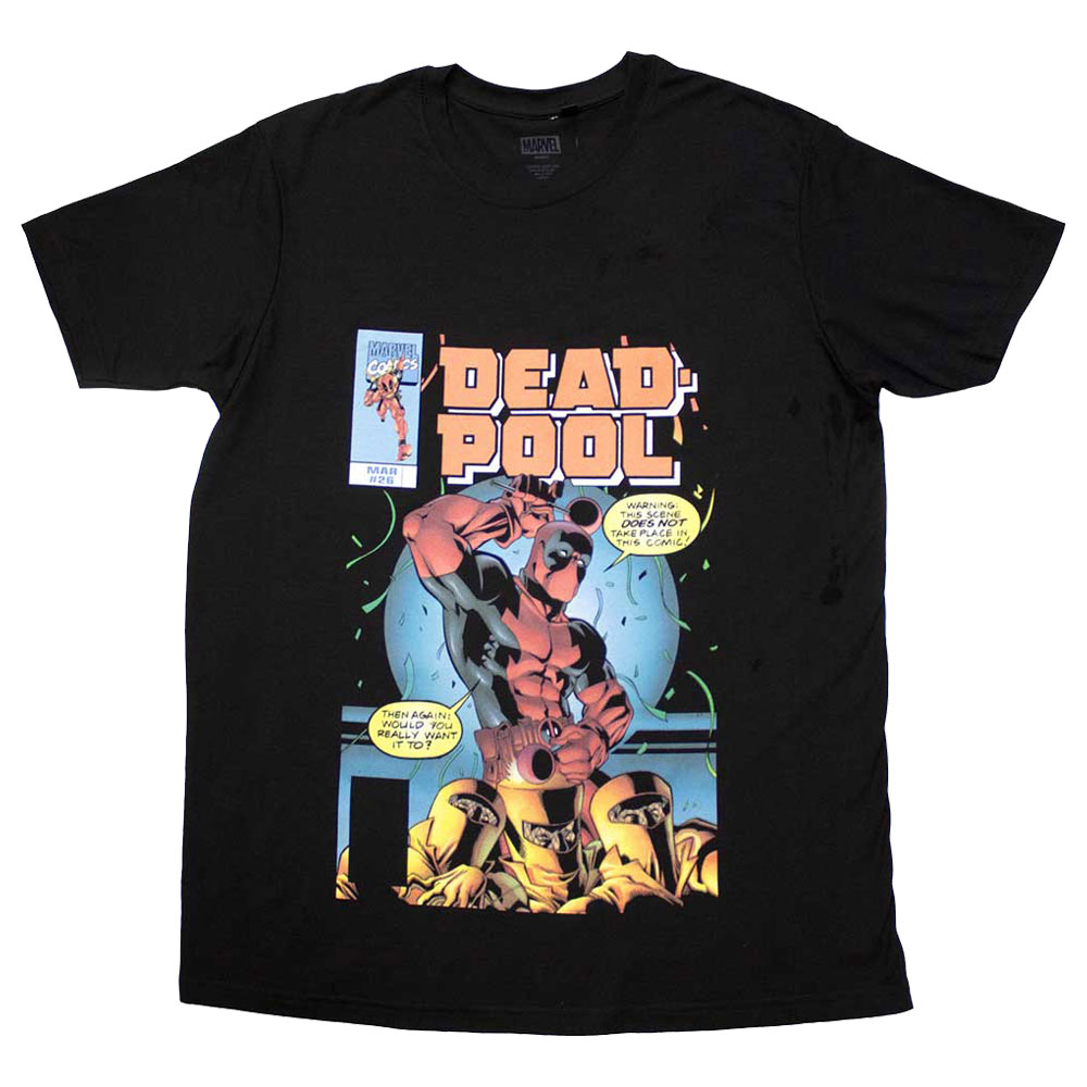 Offizielles Deadpool T Shirt Kostüm Marvel Film Superheld Wade Wilson neue Herren - Bild 9 von 38