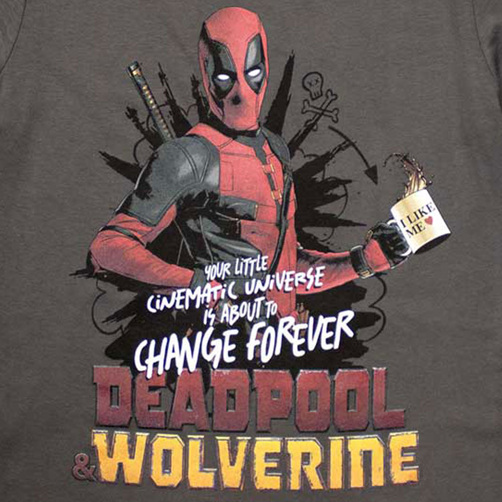 Offizielles Deadpool T Shirt Kostüm Marvel Film Superheld Wade Wilson neue Herren - Bild 14 von 38