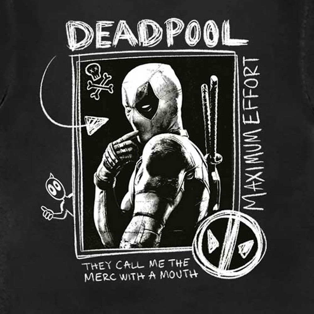 Offizielles Deadpool T Shirt Kostüm Marvel Film Superheld Wade Wilson neue Herren - Bild 28 von 38