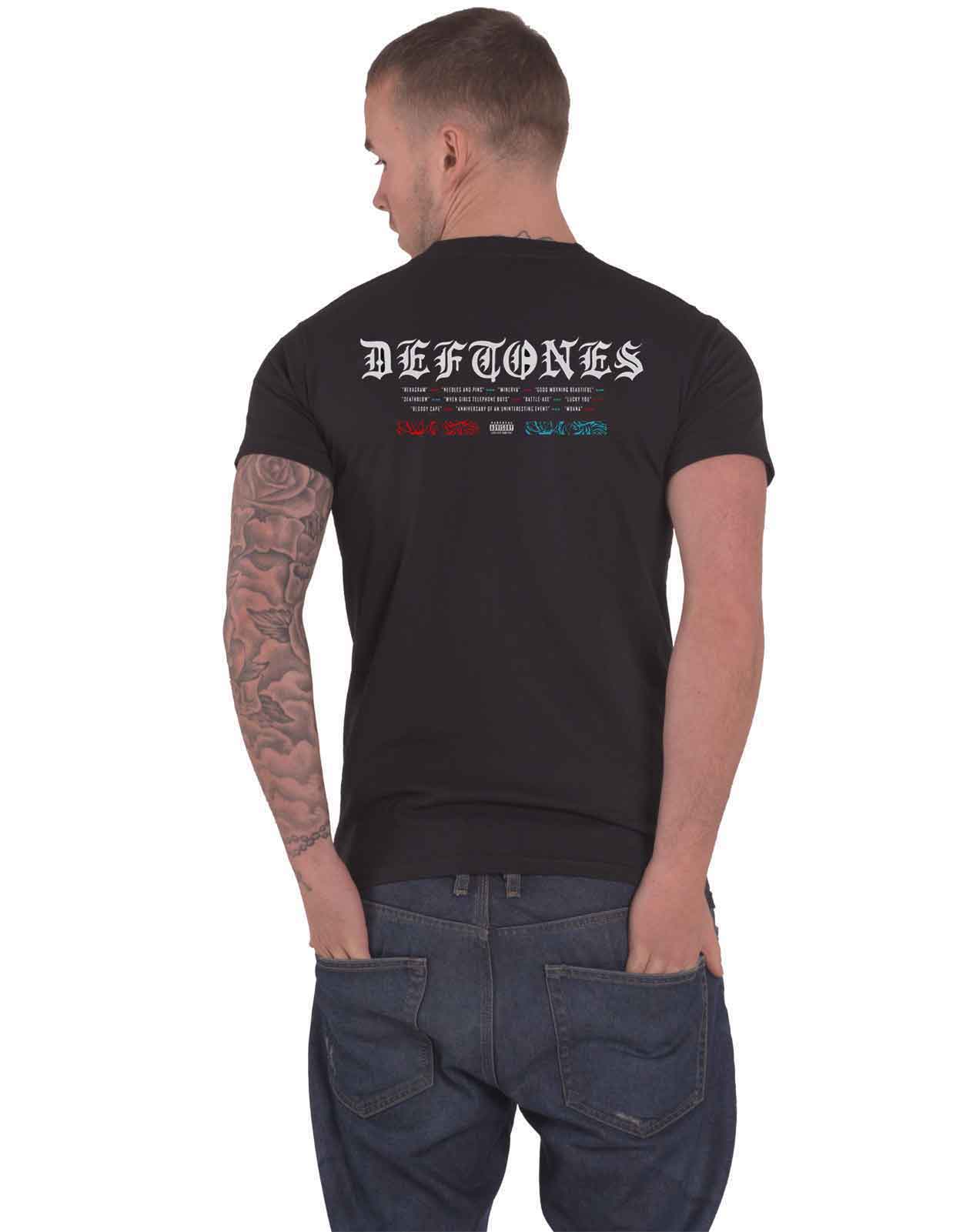 Official Deftones T Shirt Around the Fur White Pony Band Logo Official Unisex - Picture 29 of 31