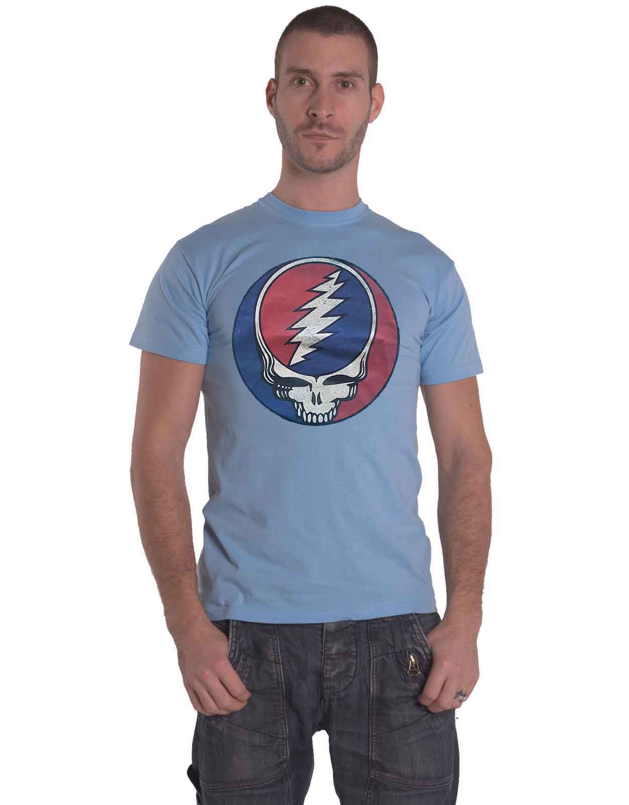 Camiseta Oficial Grateful Dead Space Your Face Logo Bertha De Colección Nueva Unisex - Imagen 60 de 71