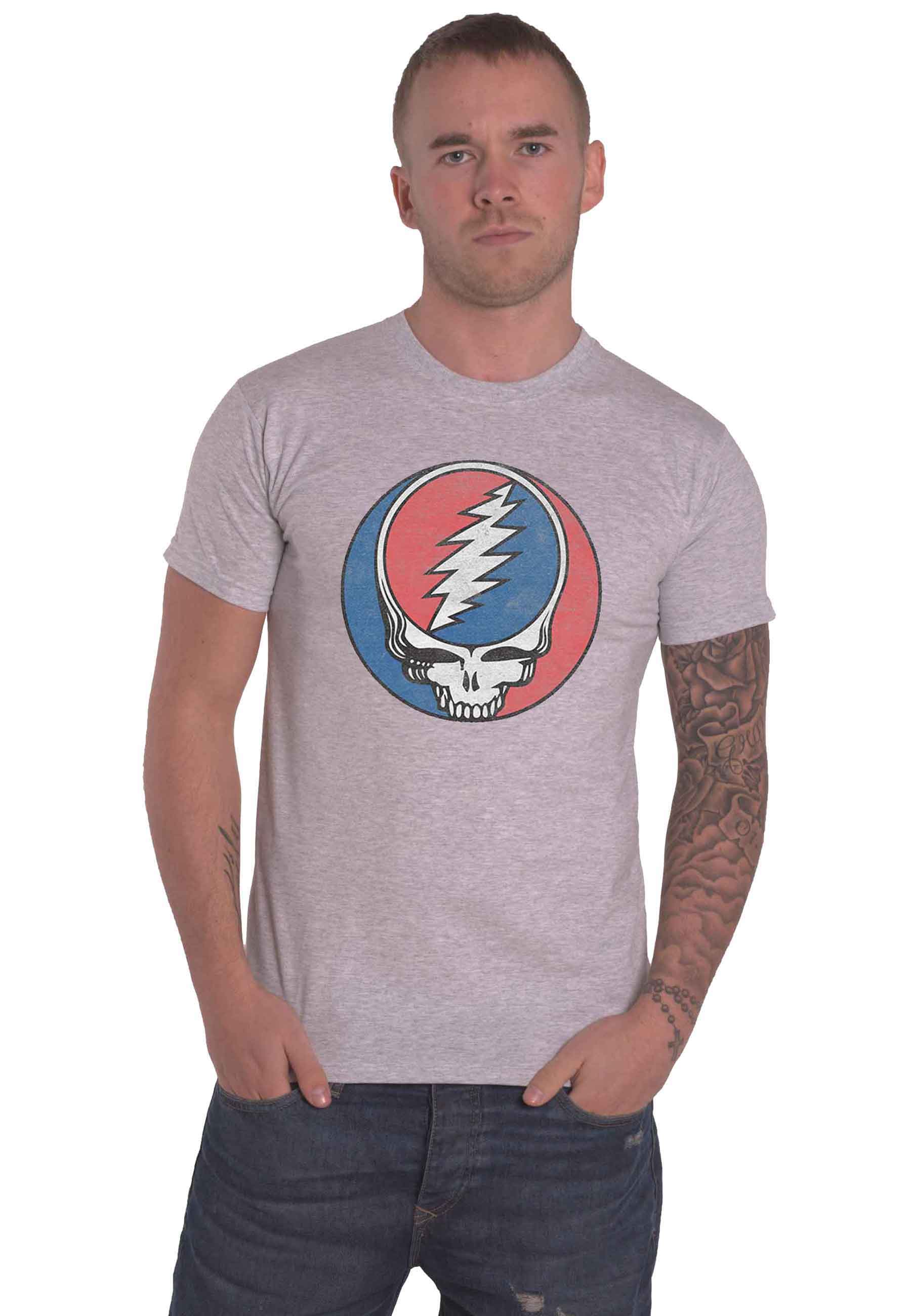 Camiseta Oficial Grateful Dead Space Your Face Logo Bertha De Colección Nueva Unisex - Imagen 62 de 71