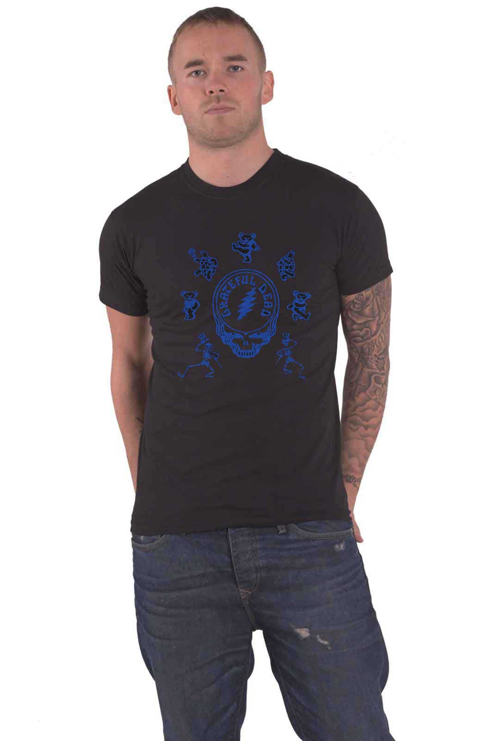 Camiseta Oficial Grateful Dead Space Your Face Logo Bertha De Colección Nueva Unisex - Imagen 36 de 71