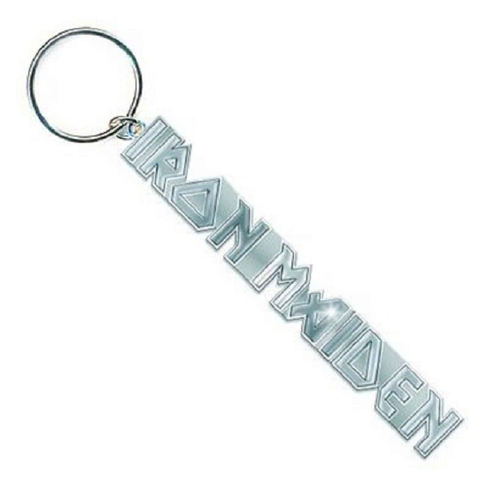 Keyrings IRON MAIDEN BOOK OF SOULS EDDIE QUALITY METAL KEY RING